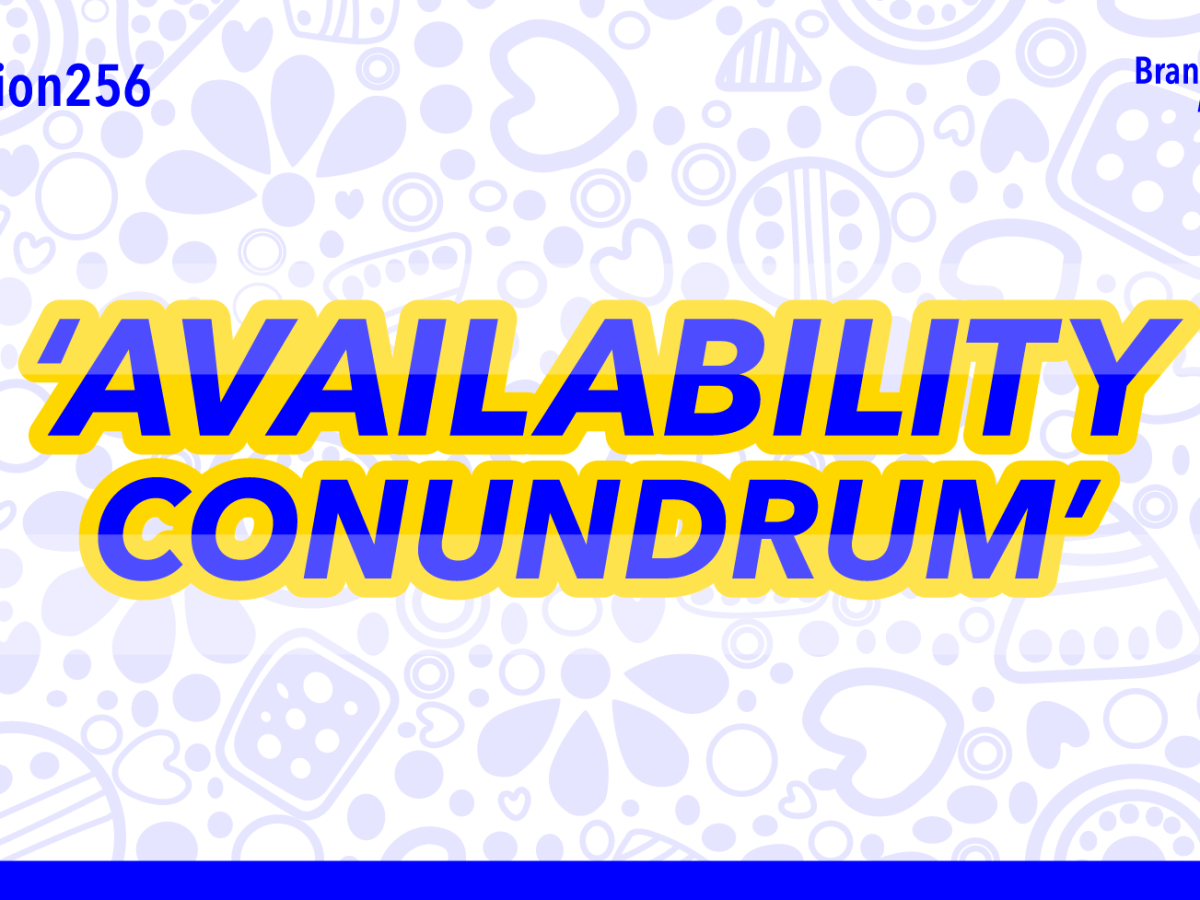 The ‘Availability Conundrum’